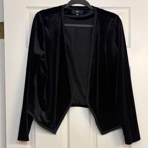 Mossimo Supply Co. Black Velvet Blazer